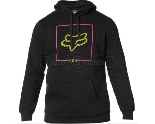 Толстовка FOX Chapped Camo Pullover Fleece Black Yellow