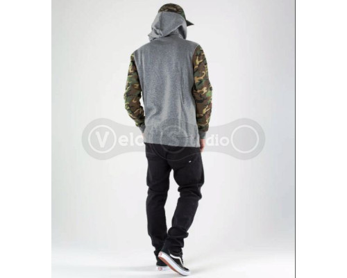 Толстовка FOX Chapped Camo Pullover Fleece Heather Graphite