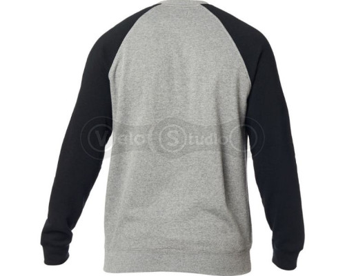 Толстовка FOX Legacy Crew Fleece Black Gray розмір XL