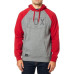 Толстовка FOX Shield Raglan Fleece Gray Red размер XL