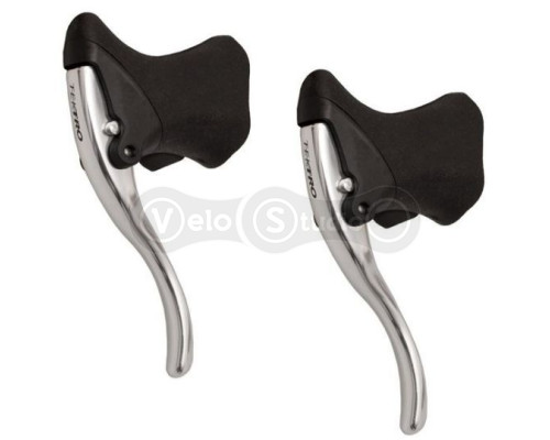 Тормозные шоссейные ручки TEKTRO RL520 серебро пара