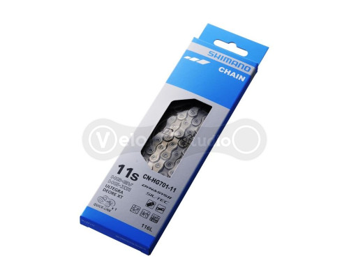 Ланцюг Shimano CN-HG701 SIL-TEC 11 швидкостей 116 LINK