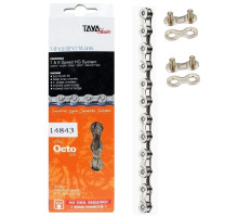 Цепь TAYA Octo SS 7-8 скоростей + 2 замка