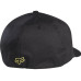 Кепка FOX Legacy Flexfit Hat Black Yellow S/M