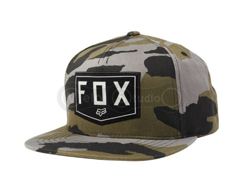 Кепка FOX Shield Flexfit Black Camo