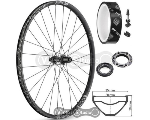 Колесо заднее DT Swiss M 1900 Spline 29 дюймов IS 30 12/148 Shimano