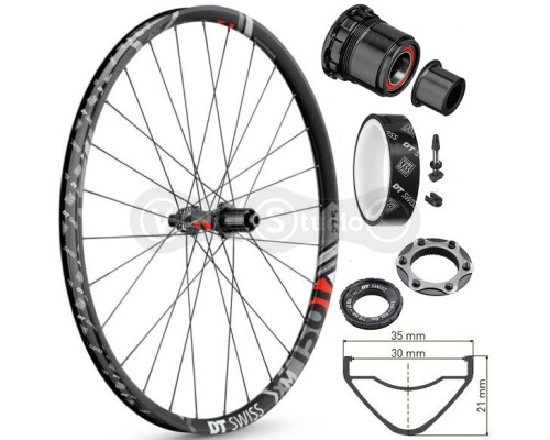 Колесо заднее DT Swiss XM 1501 Spline 29 дюймов CL 30 12/142 ASL