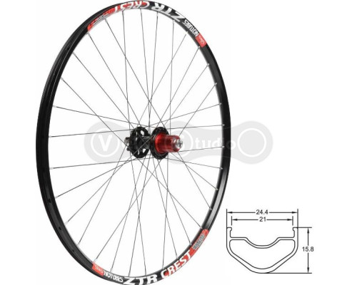 Колесо заднее Notubes ZTR CREST 26 дюймов