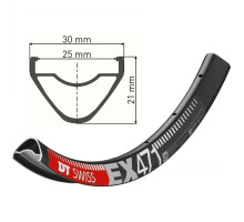 Обод DT Swiss EX 471 27,5 дюймов 28 спиц