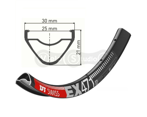 Обод DT Swiss EX 471 29 дюймов 28 спиц