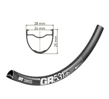 Обід DT Swiss GR 531 27,5 дюймів 24 спиці