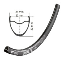 Обод DT Swiss R 470 29 дюймов 28 спиц