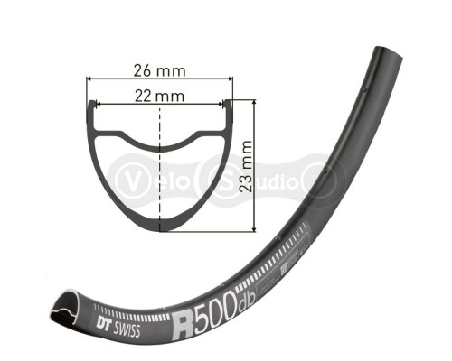 Обод DT Swiss R 500 29 дюймов 32 спицы