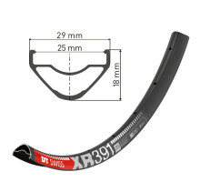 Обід DT Swiss XR 391 29 дюймів 28 спиць