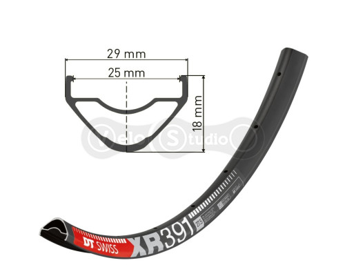 Обод DT Swiss XR 391 29 дюймов 28 спиц