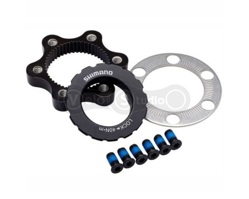 Переходник крепления ротора Shimano c Center Lock на 6 болтов