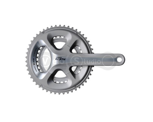 Шатуни Shimano FC-5800 2x11 швидкостей Hollowtech II 172,5 мм 52x36T