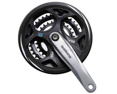 Шатуны Shimano FC-M311 Altus 175 мм 48X38X28 серые