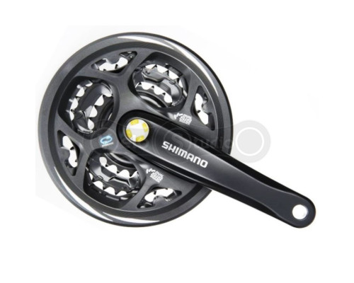 Шатуни Shimano FC-M311 Altus 175 мм 48X38X28 чорні