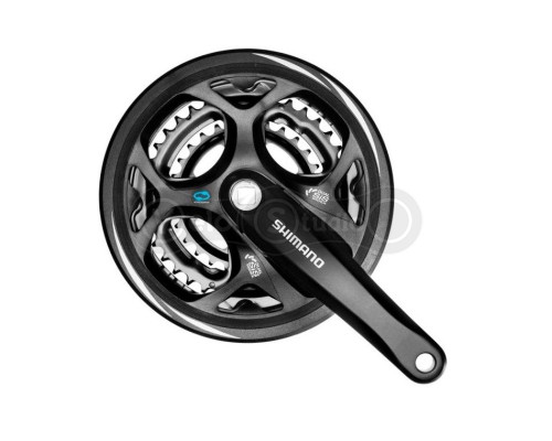 Шатуни Shimano FC-M311 Altus 175 мм 48X38X28 чорні