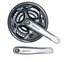 Шатуни Shimano FC-M311 Altus 175 мм 48X38X28 сірі