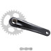 Шатуни Shimano FC-M8100-1 DEORE XT 12 швидкостей 170 мм