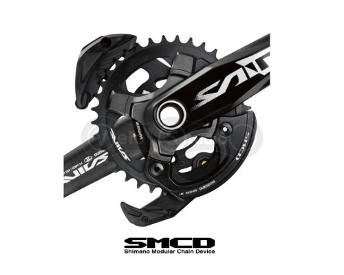 Шатуны Shimano FC-M825 SAINT, Hollowtech II 170 мм+Каретка SM-BB80 без звезды