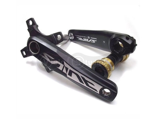 Шатуни Shimano FC-M820 SAINT, Hollowtech II 165 мм, 68/73 мм + Каретка SM-BB80