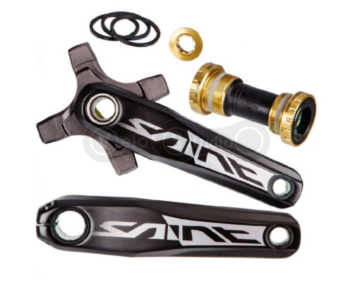 Шатуны Shimano FC-M825 SAINT, Hollowtech II 170 мм+Каретка SM-BB80 без звезды