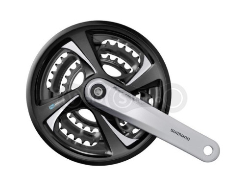 Шатуни Shimano FC-TX801 Tourney 175 мм 42X34X24 3x8 швидкостей