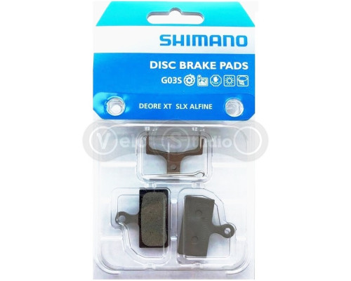 Тормозные колодки Shimano G03S органика, Y8WW98030