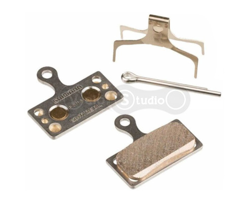 Тормозные колодки Shimano G04TI металл, титан Y8LW98010