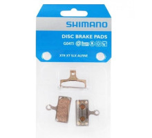 Колодки гальмівні Shimano G04TI метал, титан Y8LW98010
