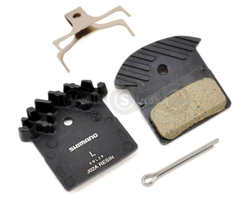 Тормозные колодки Shimano J02A + радиатор органика, Y8LW98040