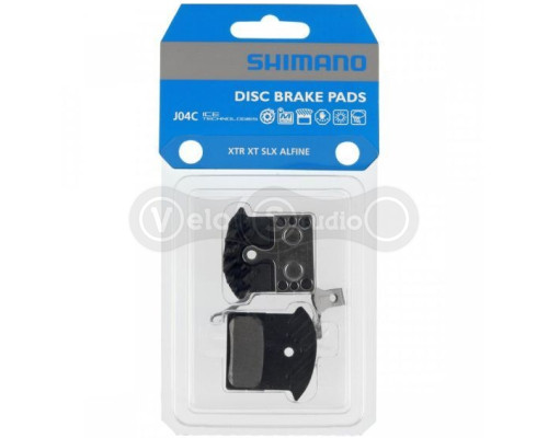 Тормозные колодки Shimano J04C + радиатор металл, Y8LW98030