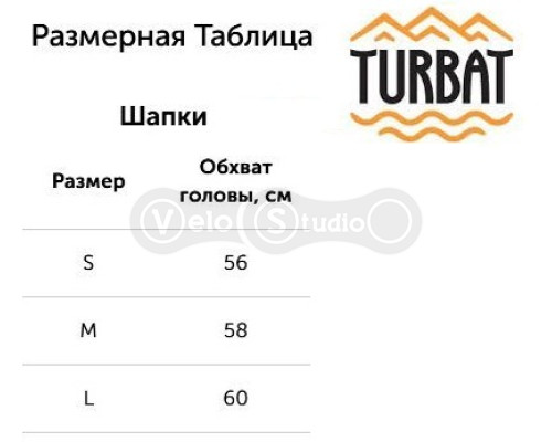 Підшоломник Turbat Lys 2 чорний