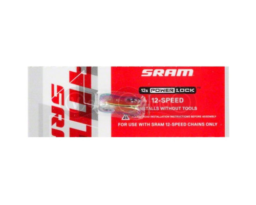 Замок цепи Sram PowerLock Red / Force 12 скоростей