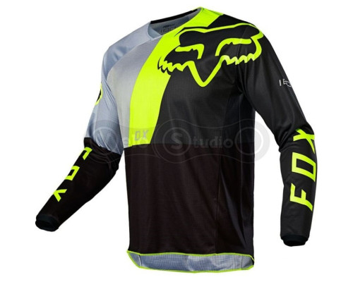 Джерси FOX 180 Lovl Jersey Black Yellow