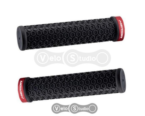 Грипси Merida Grip Lock-on чорні - червоні