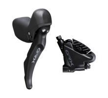 Комплект гальма Shimano GRX ST-RX600+BR-RX400 Задній 11 швидкостей