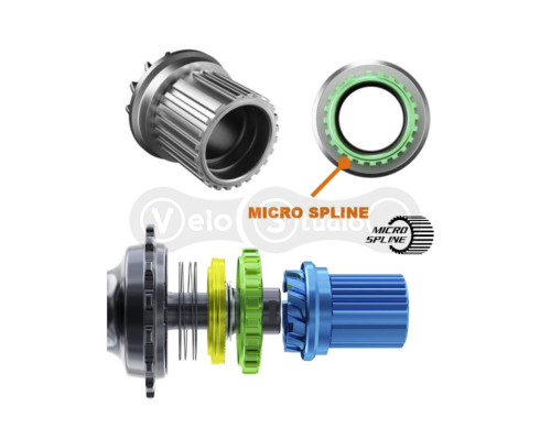 Задня втулка Shimano FH-M410 142×12 мм 32H Micro Spline