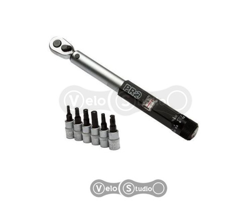 Набор PRO Torque Wrench + Sockets динамометрический ключ