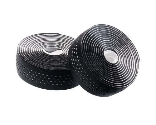 Обмотка руля Merida чёрная - белая