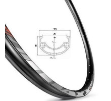 Обод Mach1 MAXX DISC 27,5, 32 спицы, бескамерный