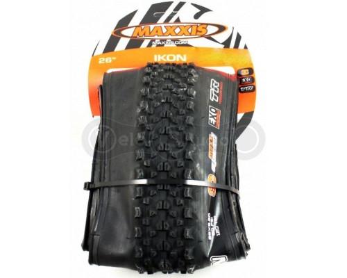 Покрышка Maxxis Ikon 29x2.35, складная, 3C/EXO/TR, 120TPI, 62a/60a