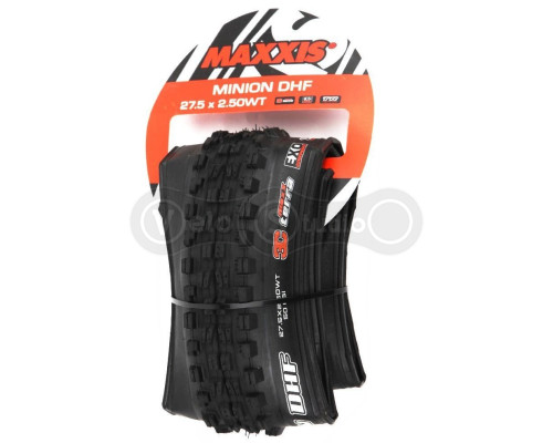 Покрышка Maxxis Minion DHF 27.5x2.50, складная, WT, 60TPI, 3C Maxx Gripp/EXO/TR, 60a передняя