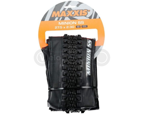 Вело покришка Maxxis Minion SS 27.5x2.30, складана, EXO/TR, 60TPI, 60a