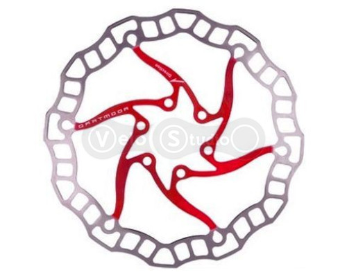 Ротор Dartmoor Nano 140 мм червоний