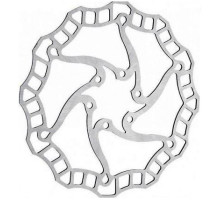 Ротор Dartmoor Nano 140 мм серебро