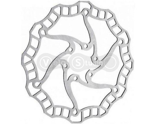 Ротор Dartmoor Nano 140 мм серебро